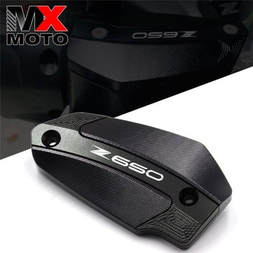 Suitable for Kawasaki motorcycle Z650 CNC aluminum alloy brake oil pump cover decoration high quality 2017 2018 2019 2020 2021