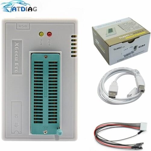 TL866II Plus EEPROM PIC AVR TL866 USB Universal BIOS Programmer 24 93 25 mcu Bios EPROM