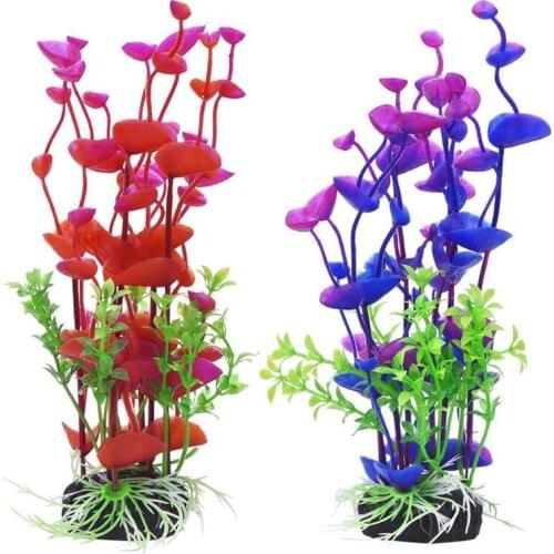 Resin Aquarium Plants Simulated Ornament Decor Landscaping for Fish Tank Wonder Grass Great