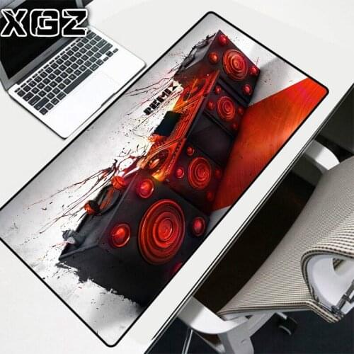 XGZ Large Mouse Pad Stereo Pattern Wireless Mouse Pad Computer Notebook Cool Game Table Pad Game Accessories Mousepad