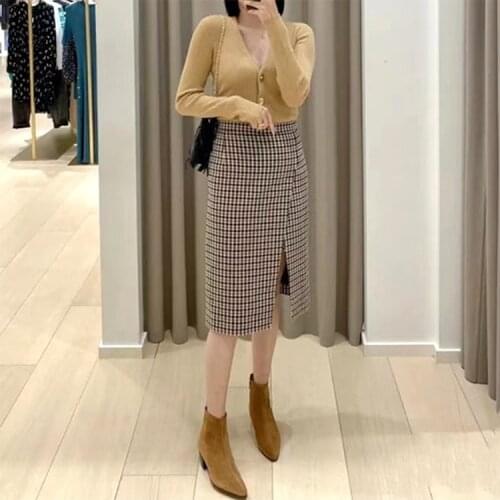 Zelopheha High Waist Skirts For Women