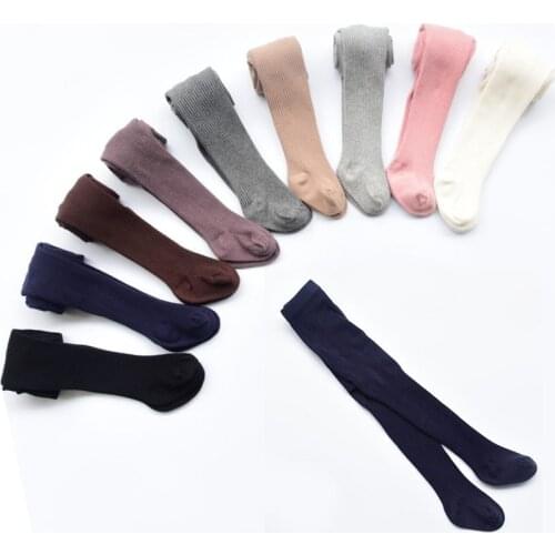 1pc panti de bebe stocking pantyhose toddler kids girl tights ribbed knitted leg warmers infant children pant newborn baby black