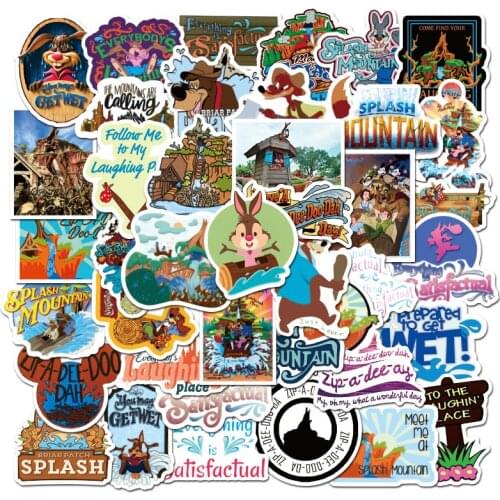10/50PCS Childrens playground splash mountain Graffiti Stickers Skateboard Fridge Guitar Laptop DIY Waterproof Sticker Decal