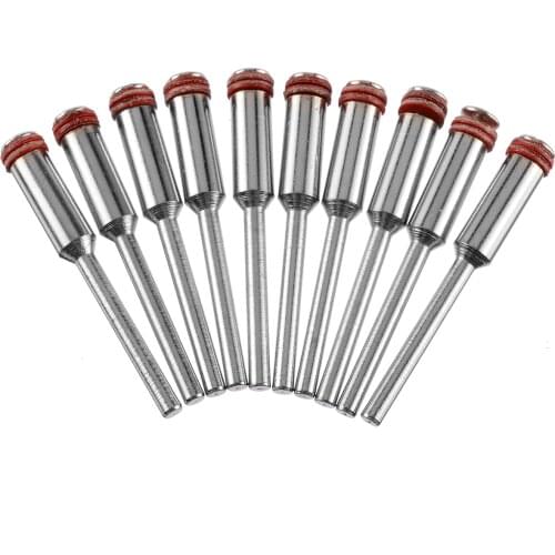 10Pcs 2.35mm Screw Mandrel Shank Rotary Arbor Holder Cut-off Wheel Holder Link Rod Bar For Mini Cutting Saw Blades Install