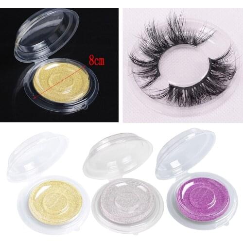 10pcs Portable Empty False Eyelash Storage Case Eye Lashes Box Holder Container False Eyelash Care Lash Display Organizer
