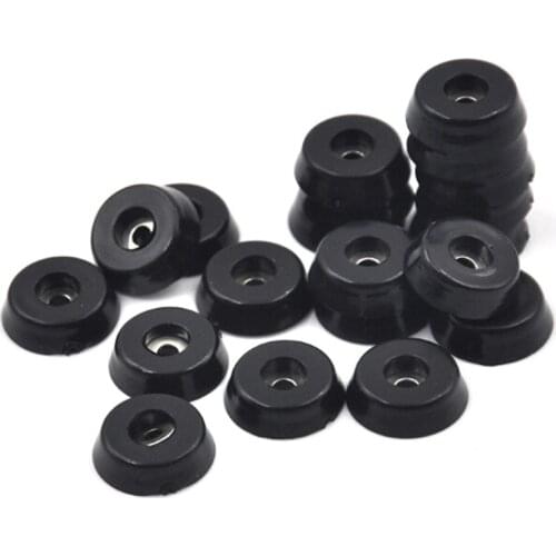 10pcs Rubber Pads Tile Floor Protectors Rubber Non-slip Table Chair Furniture Feet Leg Pads
