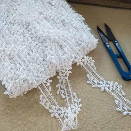 3 meters Flower Embroidery Lace Ribbon DIY Handmade Headband Material Clothing Accessories Trims