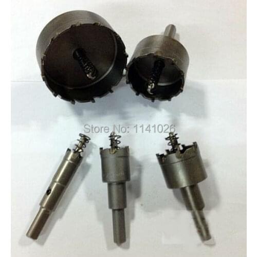 5pcs/lot High Quality Carbide Drill Bit holesaw Set Diamond Twist Drill Bits Hole Saw Cutter Power Tools 16/25/30/38/42/mm