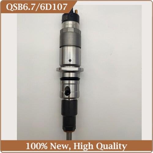 6D107 Fuel Injector 0445120231 Diesel Injector 0 445 120 231 For Cummins QSB6.7
