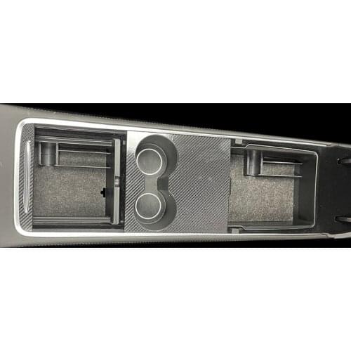 Car Accessories for tesla Model Y BlueStar 2019 Central Armrest Interior Storage Box Black Auto Container Glove Organize