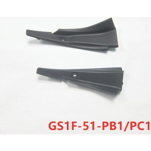 Car accessories GS1F-51-PB1 PC1 extractor cowl grilles front fender moulding for Mazda 6 2007-2012 GH