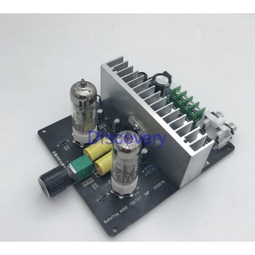 Bluetooth Electronic Tube Bile Machine Power Amplifier Board 7377 Fever Fidelity Front Bile Rear Power Amplifier HIFI Amplifier