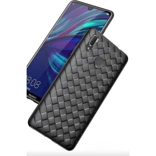 For Huawei Y9 2019 Case Breathable Scrub Soft TPU Business phone case for huawei y9 2019 enjoy 9 plus cover fundas