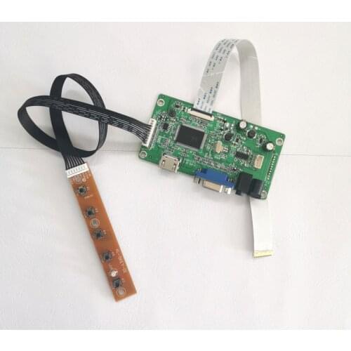 For B156XW04 V7 B156XW04 V8 1366*768 15.6" +VGA display controller drive board notebook PC panel WLED EDP 30Pins DIY kit