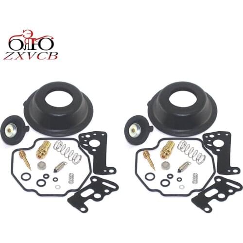 For XV535 Virago 1989-2001 XV 535 Motorcycle carburetor repair kit plunger diaphragm floating needle part