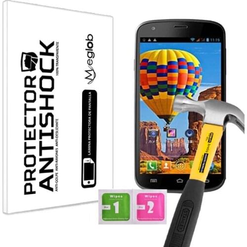 Screen protector Anti-Shock Anti-scratch Anti-Shatter compatible with Polaroid Lineage