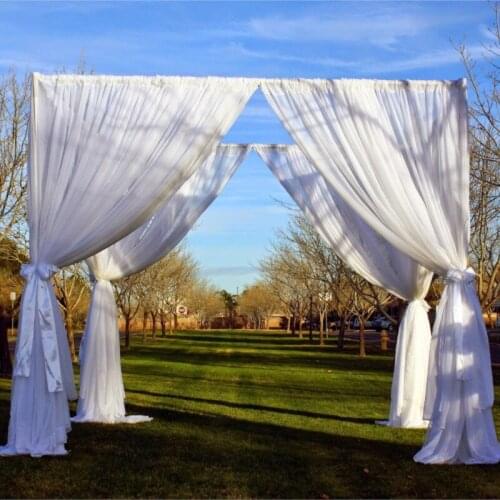 9.8ft * 9.8ft * 9.8ft wedding canopy drape wedding decoration,Including Drape and Stand Free Shipping