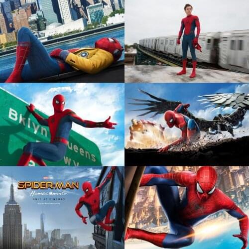 Marvel Movie Canvas Painting Spiderman Posters and Prints Wall Art Room Decor Pictures for Living Nordic Kids Home Decoration