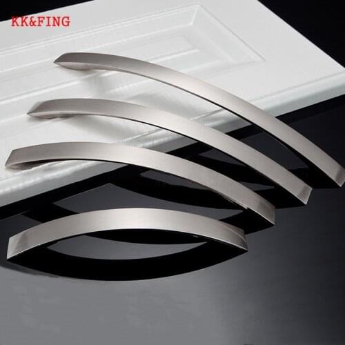 KK&FING Aluminum Alloy Tiradores Para Armarios Y Cajones Kitchen Cabinet Handles Cupboard Wardrobe Door Pulls Poignee Meuble