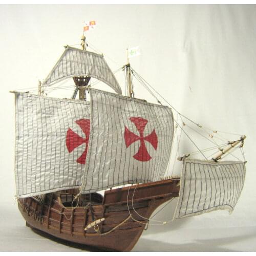 Classic Spain ship Columbus expedition fleet ships 1492 Santa Maria sailboat wood SC MODEL kit