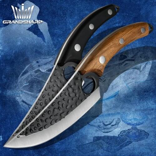 Chef Kitchen Knives 6 Inch Boning Knife Cooking Filleting BBQ Camping Outdoor Fishing Gadget Full Tang Dropshipping New Arrival