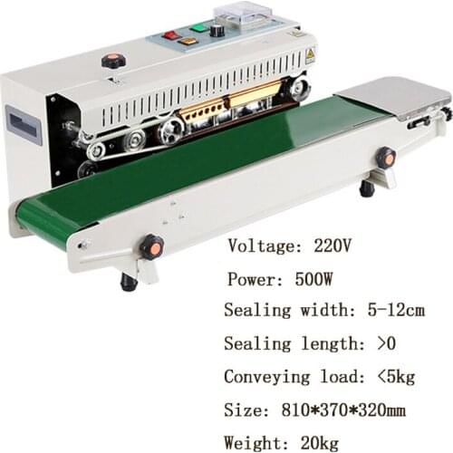 Film bag continuous sealing machine Multifunctional tea bag aluminum foil paper automatic sealing machine