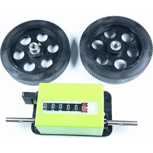 1PCS Mechanical Length Counter Meter Counter Rolling Wheel