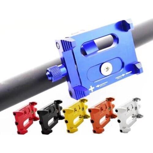 2021 New Aluminum Alloy Motorcycle Mobile Phone Holder Electric Bicycle Bicycle Anti-vibration Fixed Navigation Riding Equipment