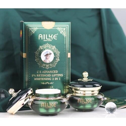 AILKE Retinol Anti-wrinkle Whitening Facial Cream, Anti-age Remove Black Spots, Vitamin C&e Natural Lightening Korean Skin Care