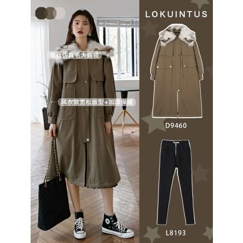 Down Cotton Coat Female Jacket Parka Winter Jacket Women Clothes 2020 Korean Parkas Warm Tops Veste Homme Hiver ZT4636