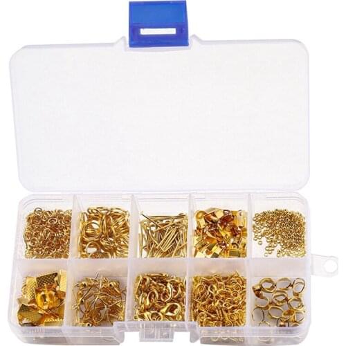 Diy Handmade Earrings Ear Hooks Jewelry Accessories Material Kit Set Ball Needle Nine-Shaped Needle
