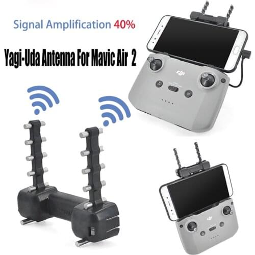 DJI Mavic Air 2 Signal Booster Yagi-Uda Antenna Range Amplifier Accessories For Mavic Air 2 Controller Signal Range Extender