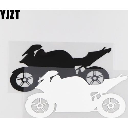 YJZT 17.4CM*8.1CM Locomotive Pattern Car Sticker Decor Vinyl Decal 1A-0096