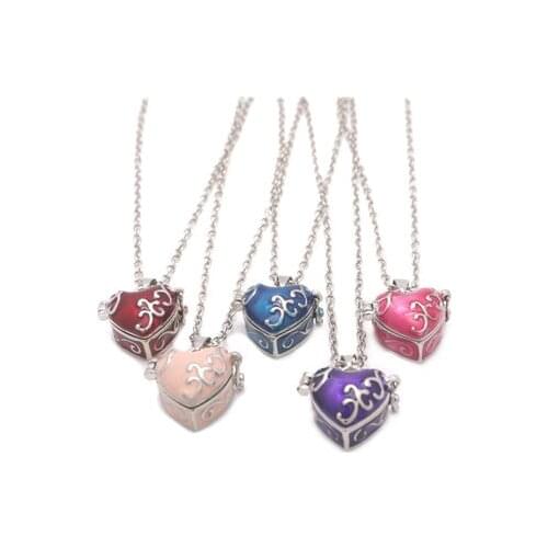 5 Colors Vintage Brass Openable Epoxy Pet Ashes Hair Container Special Souvneir Commemorative Pendant Necklace Gift