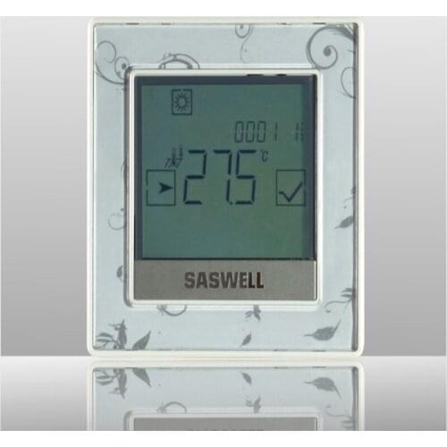 T12 FHL-7(EN) High quality Programmable LED display electric underfloor heating room thermostat ,golden agent