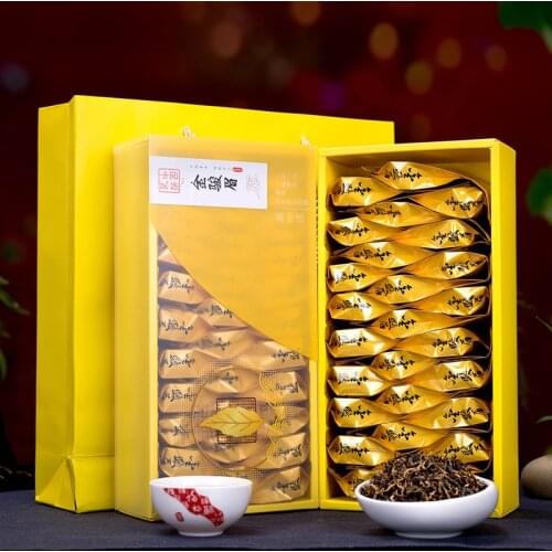 Wuyishan black Tea with Honey Leaf Flavor Jin Jun Mei Gift Box Chinese famous tea