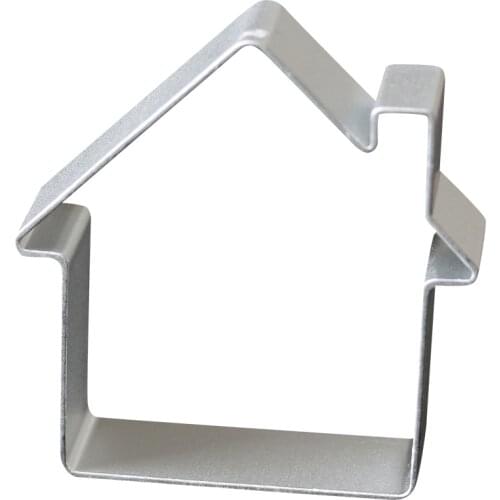 1PCS House Shaped Aluminium Mold Sugarcraft Cake Decorating Cookies Baking Pastry Cutter Mould Tool Baking Tools For Cakes