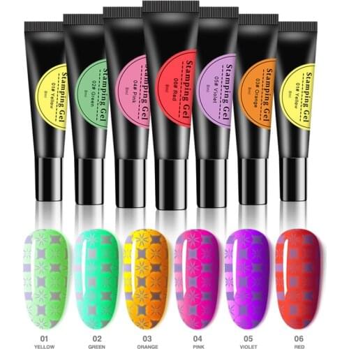 1pcs New Hot Nails Luminous Nail Polish Plastic Matte Color Fluorescent Printing Nail Polish DIY Nail Decoration Supplies