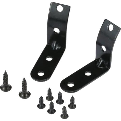 2 pcs Hinge Brackets + 8x Screws Glove Box Hinge Repair Kit for Audi A4 S4 RS4 B6 8E 2002-2008