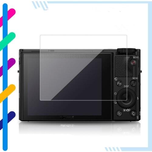 2 pcs Camera Display Screen Protector Film For Sony RX100 DSC-RX100VI black card M6 M7 9H LCD Tempered Glass