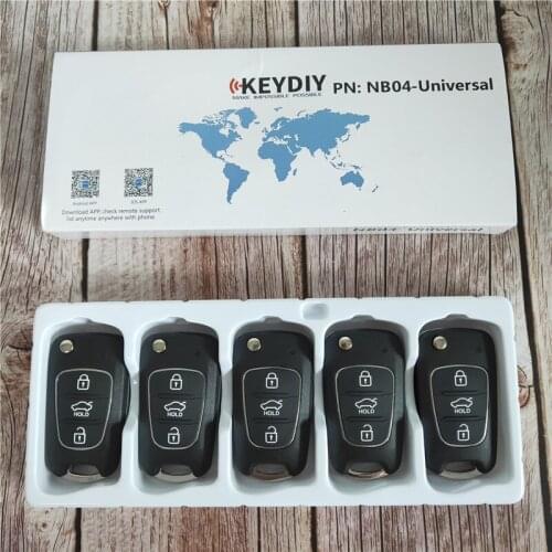 5PCS/LOT KEYDIY NB04 3 Button Remote Key Control For KD-X2 Key Programmer