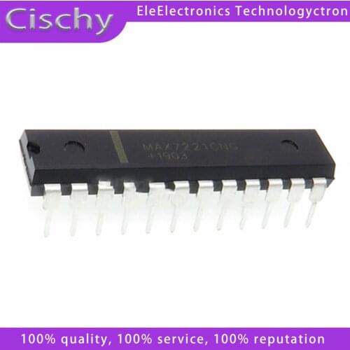 5pcs MAX7221CNG MAX7221 DIP-24 In Stock