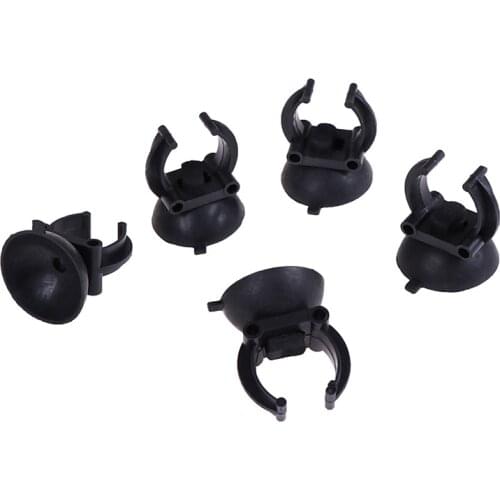 5Pcs LED Lights Heating Rods Clip Aquarium Sucker Suction Cup for Air Line Pipe Tube Wire Holder