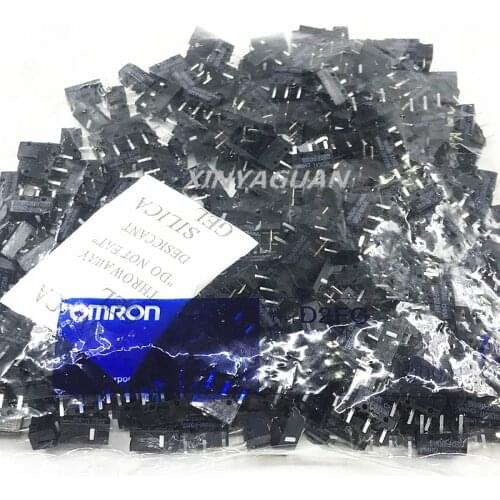 500pcs/lot OMRON Mouse Micro Switch D2FC-F-7N(10M) Mouse button life is 10 million time 0.74N Hard and Crisp Feel, Even Force