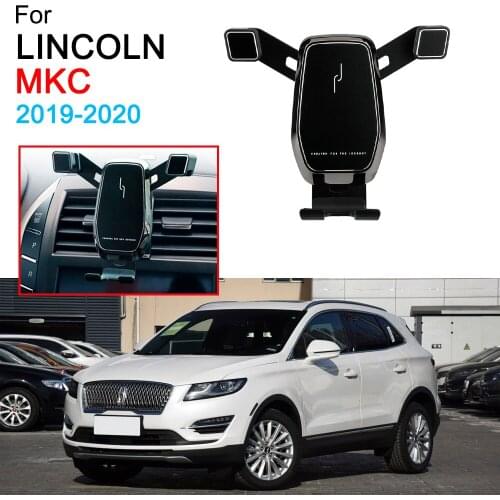 Car Mobile Phone Bracket Air Vent Mount Call Phone Holder Support for Lincoln MKC Accessories 2019 2020