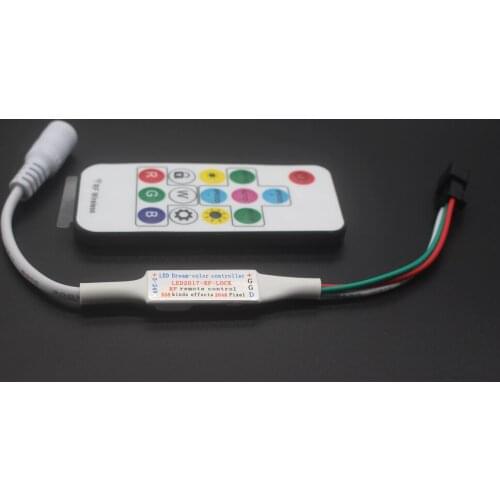 14 Key DC 5V 12V SP103E 14Key RGB Wireless Remote Mini RF LED Controller WS2812 WS2811 Color For 5050 5630 3528 LED Light Strip