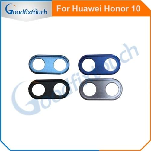For Huawei Honor 10 Glass Lens Frame Rear Back Camera Lens Cover With Adhensive Sticker Replacement Parts