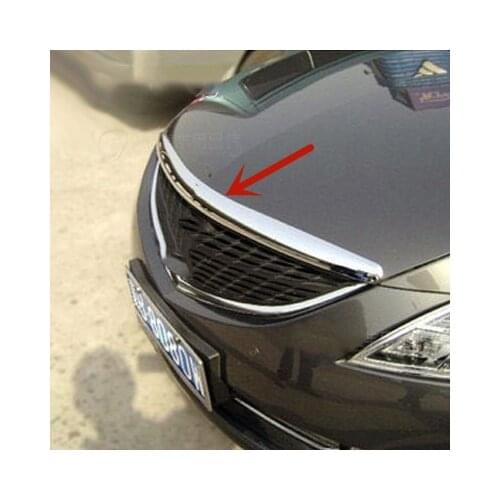 For Mazda 6 2008-2017 High-quality ABS Chrome Hood decoration article Anti-scratch protection decoration Car styling