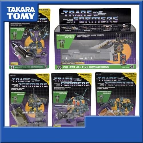 The Transformers Generation 1 Classic Reissue Version Blast Off Brawl Onslaught Action Figure Deformable Collection Toys Gift