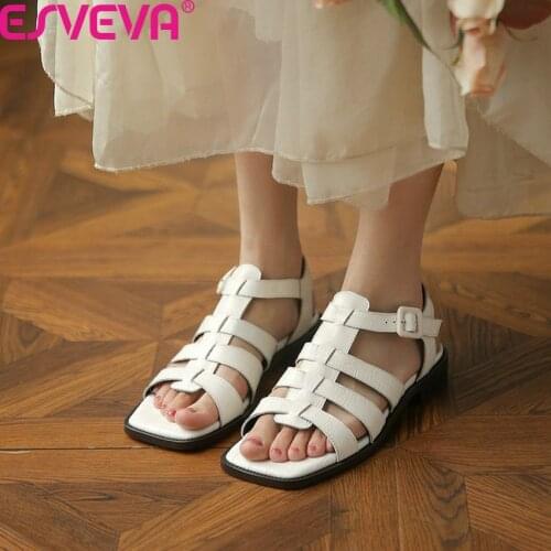 Обувь на низком каблуке ESVEVA China At AliExpress